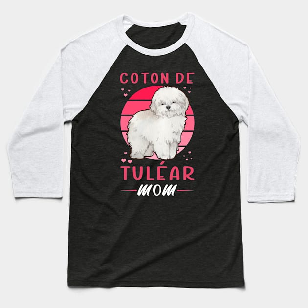 Coton de Tuléar Mom | Dog Owner Baseball T-Shirt by Streetwear KKS